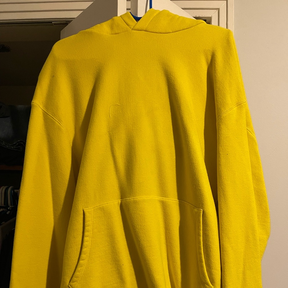Eric Emmanuel hoodie sz XL yellow